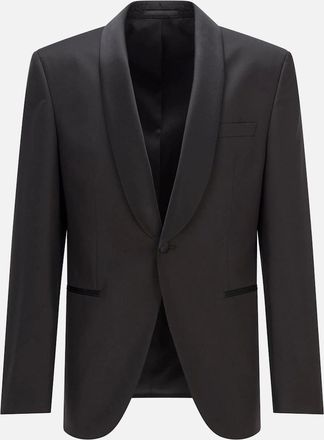 HUGO BOSS Mens Jefron Blazer Jacket - Black - Size: 44/Regular
