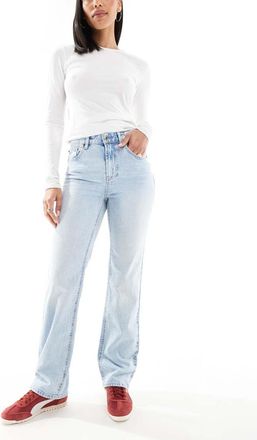 Vero Moda Tessa - Jeans dritti a vita alta azzurri-Blu