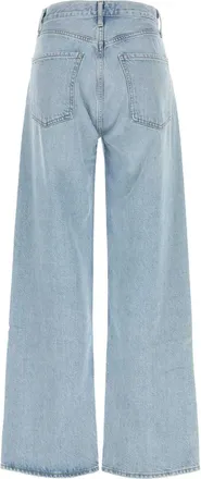 A Gold E Womens Light-Blue Denim Jeans Memoryltpaleind