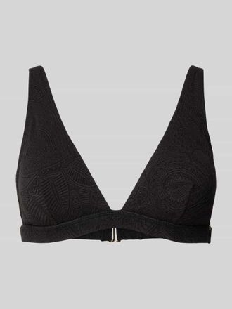 Shiwi Bikini-Oberteil mit Paisley-Muster Modell Amy in Black, Gr&ouml;&szlig;e 42