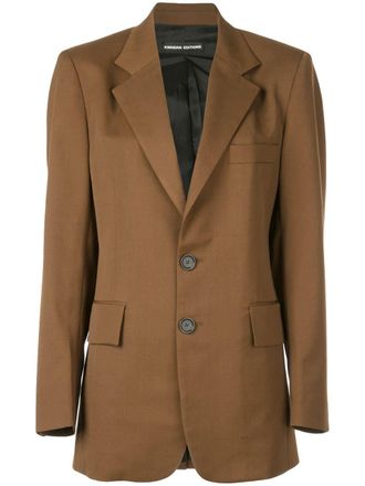 Kwaidan Editions Blazer in boyfriend-fit - Bruin