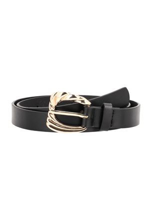 Faina riem Dames zwart