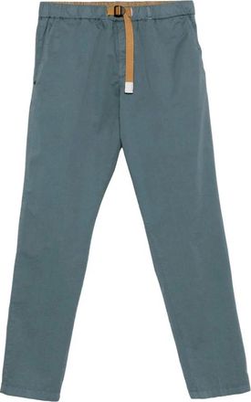 White Sand Slim Fit Blauwe Katoenen Broek - Heren - Slim Fit Broeken - Blauw - M - Katoen - Broeken