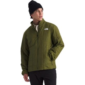 The North Face Junction Jacket Mens Olive Insulated Full Zip GBO2675