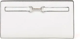 Michael Kors Womens Wallet Optic White Cowhide Bags