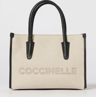 Coccinelle Borsa Myrtha Coccinelle in canvas e pelle a grana