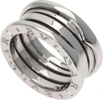 Bulgari White Gold (18K) Band Ring (Pre-Owned)