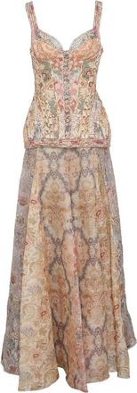 Zimmermann Abito Corded Rebellion lungo - Toni neutri