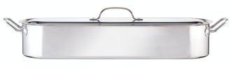 Kitchen Craft Kitchencraft Besuguera Hervidor Para Escalfar Pescado De Acero Inoxidable, Fuente Para Hervir Pescado, 61,5 X 18,5 X 10,5 Cm - Plateado