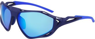 Nike ZEUS RISE N IU4708X 492 Mens Sunglasses Blue Size 63