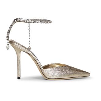 Jimmy Choo London Pumps, female, Gray, Size: 7 1/2 US Saeda 100
