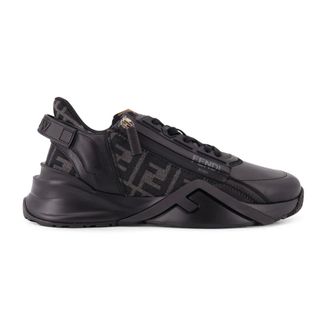 Fendi Sneakers, male, Black, Size: 10 US Flow Sneakers