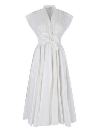 Alaia Abito Midi In Popeline