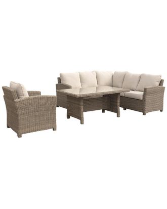 Courtyard Casual Capri 5 Pc Sectional