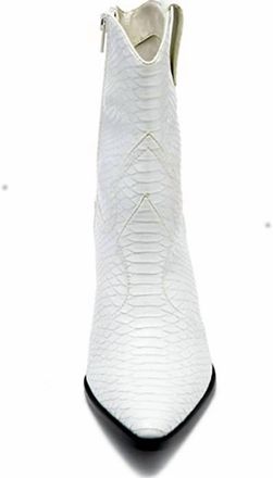 Matisse Footwear Bambi Boots In White Snake Skin