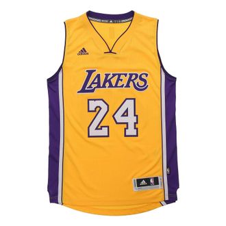 adidas Kobe Bryant Lakers Jersey Asia Sizing Men Yellow A45978