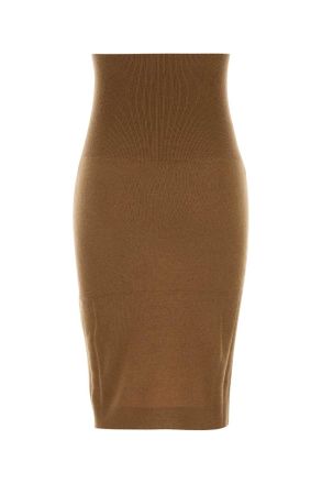 Stella McCartney Virgin Wool Skirt - Camel
