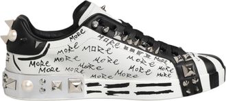 Dolce & Gabbana Spijkerleren Sneakers