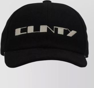 Rick Owens cotton baseball cap