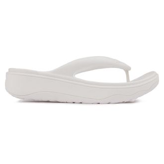 FitFlop Relieff Recovery EVA Womens Toe Post Sandals - Urban White - Size:UK 6.5