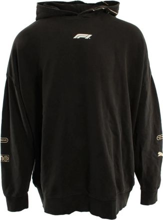 Puma F1 Graphic Pullover Hoodie - Heren - Hoodies - Zwart - M - Katoen - Hoodies & sweatvesten