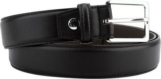 Pourchet Ceinture fine - Dames - Accessoires - Zwart - Maat: 95 CM Leer