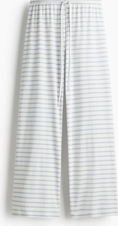 H&M Hose aus Baumwollmix - Blue