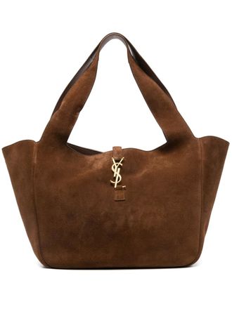 Saint Laurent Le 5 &agrave; 7 Bea shopper - Bruin