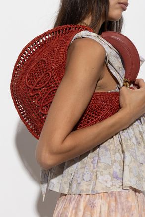 Chlo&eacute; Summer Banana Hobo Bag, Womens, Red