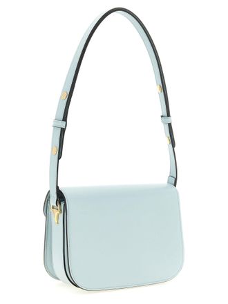 Gucci Womens Blue Calfskin Shoulder Bag