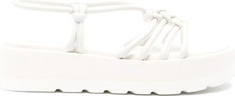 Gianvito Rossi Hebe Leather Sandals