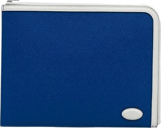 Mulberry Pre-owned Zip Clutch - Dames - Vintage Accessoires - Blauw - ONE Size - Leer - Vintage