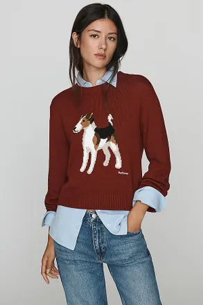Barbour x Anthropologie Joyce 100% Cotton Sweater