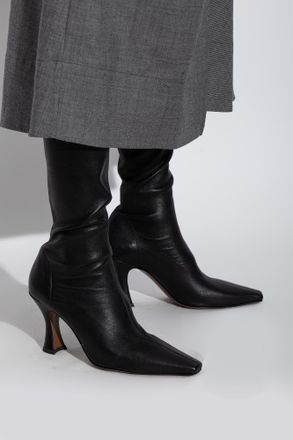 Neous Heeled Boots Ran Underknee, Womens, Black