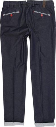 MMX Lynx Men Blue Slim Chino Stretch Trousers W34 L34