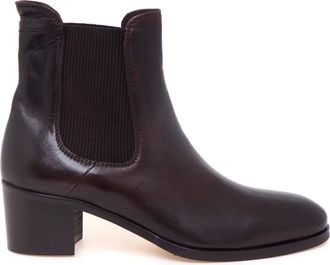Calpierre Ankle Boots - female - CALPIERRE - Heeled Boots - Brown - 3 1/2 UK - Shoes