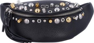 Valentino Garavani Black Nellcote Crossbody Bag