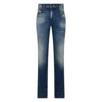 Diesel Slim-fit Jeans, male, Blue, Size: W30 Classic Versatile Jeans