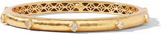Julie Vos Womens Noel Stone Bangle In Gold