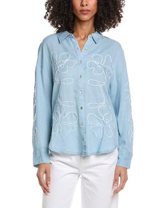Nicole Miller Stitched Shirt