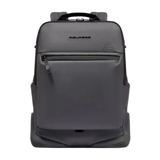 Piquadro Backpacks, male, Gray, ONE SIZE, Corner 2.0 15.6 Laptop Backpack