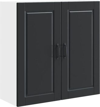 vidaXL Mueble De Cocina Negro 80 X 31 X 80 Cm Madera De Ingenier&iacute;a Vidaxl