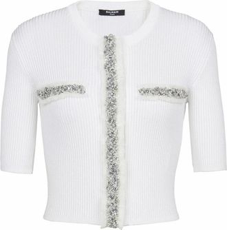 Balmain Mujer, Jerseys, Blanco, Talla: 2XS