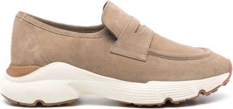 Tod's Bruine Sneakers voor Vrouwen - Dames - Loafers - Bruin - 40 EU - Leer - Schoenen