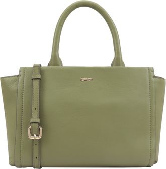Paul Costelloe Womens Jinsha Leather Multi Way Bag - Green - One Size