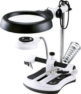 OEM L&aacute;mpara De Aumento Led Toolcraft To-7427316 Aumento: 2,5 X, 5 X, 6 X, 10 X