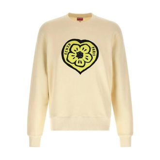 Kenzo Heren, Sweatshirts & Hoodies, Beige, Maat: XL Katoen