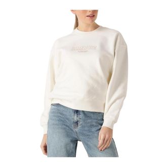 Janice Andy White Sweater - Dames - Sweatshirts - Wit - XL - Hoodies & sweatvesten