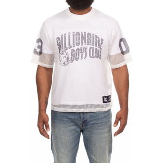 Billionaire Boys Club Varsity Mesh Graphic T-Shirt in White at Nordstrom, Size Xx-Large