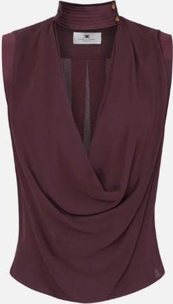 Elisabetta Franchi Georgette-Oberteil